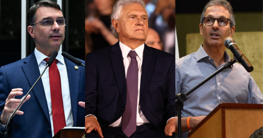 Montagem-flavio-bolsonaro-ronaldo-caiado-romeu-zemapng - Podp Bahia